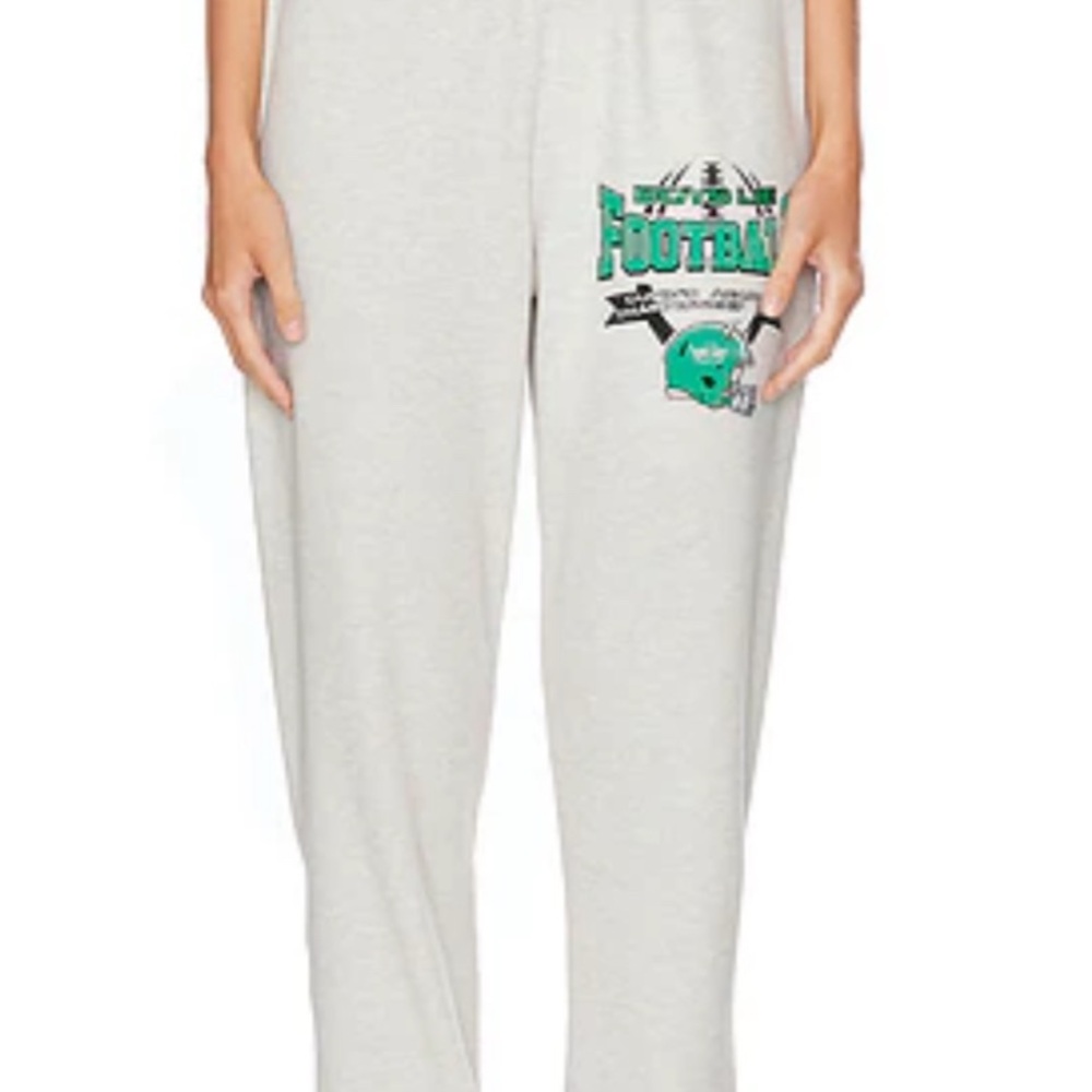 Boys Lie Heather Gray Don’t FumbleThermal Football Sweatpants
